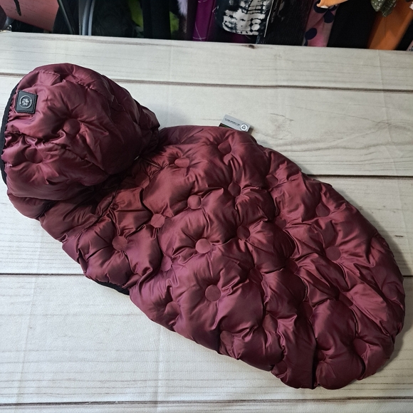 silver paw Other - Silver Paw Plum Quilted Puffer Dog Coat Size XL